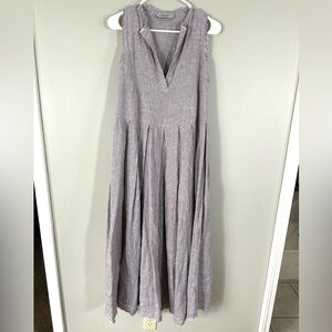 Rachel Comey‎ Sereno Linen Dress Dusty Lavender Size 4
